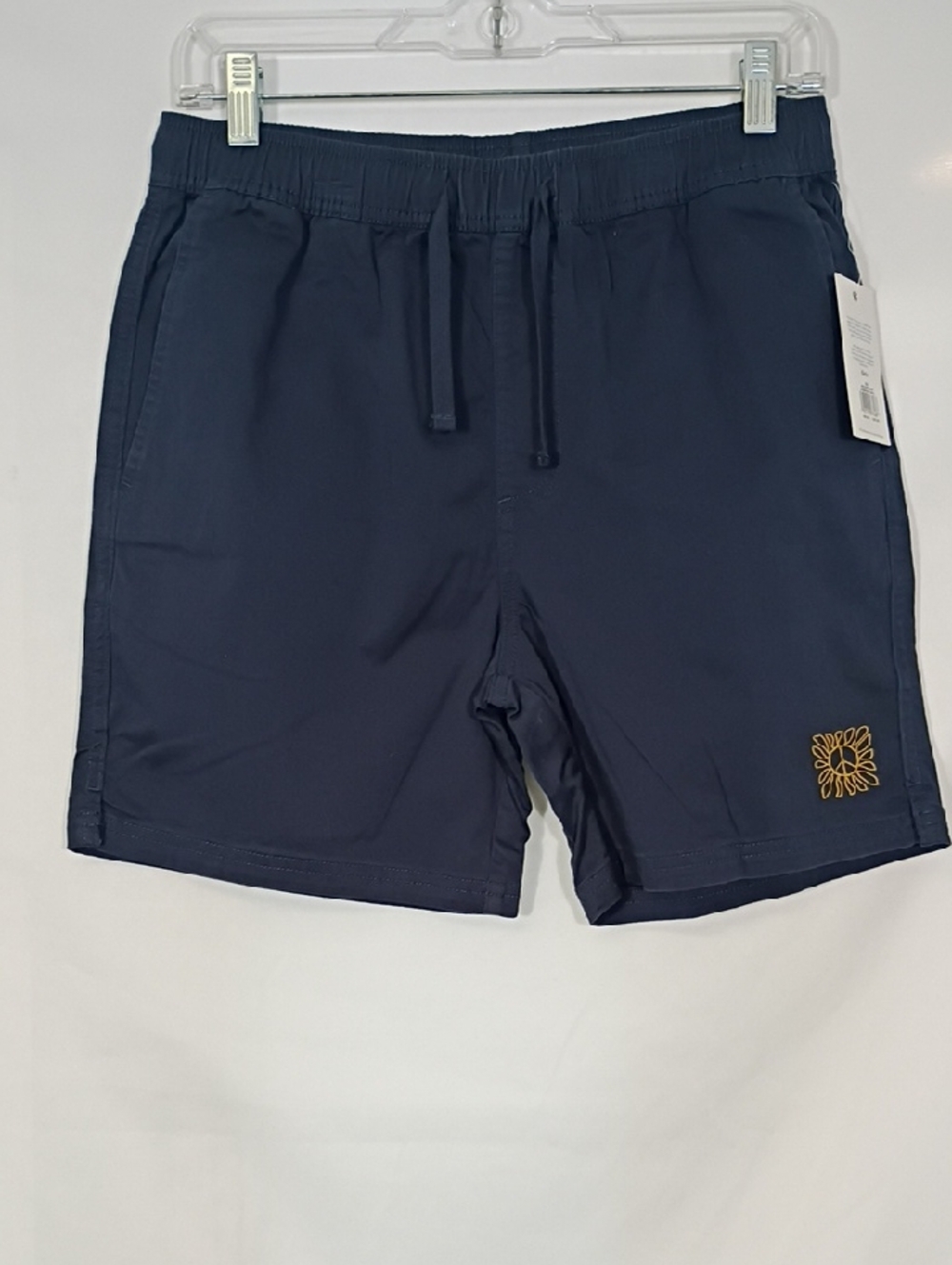 NWT Katin Boys Polar Navy Frank Gold Accent Shorts Size Large 14-16 Summer